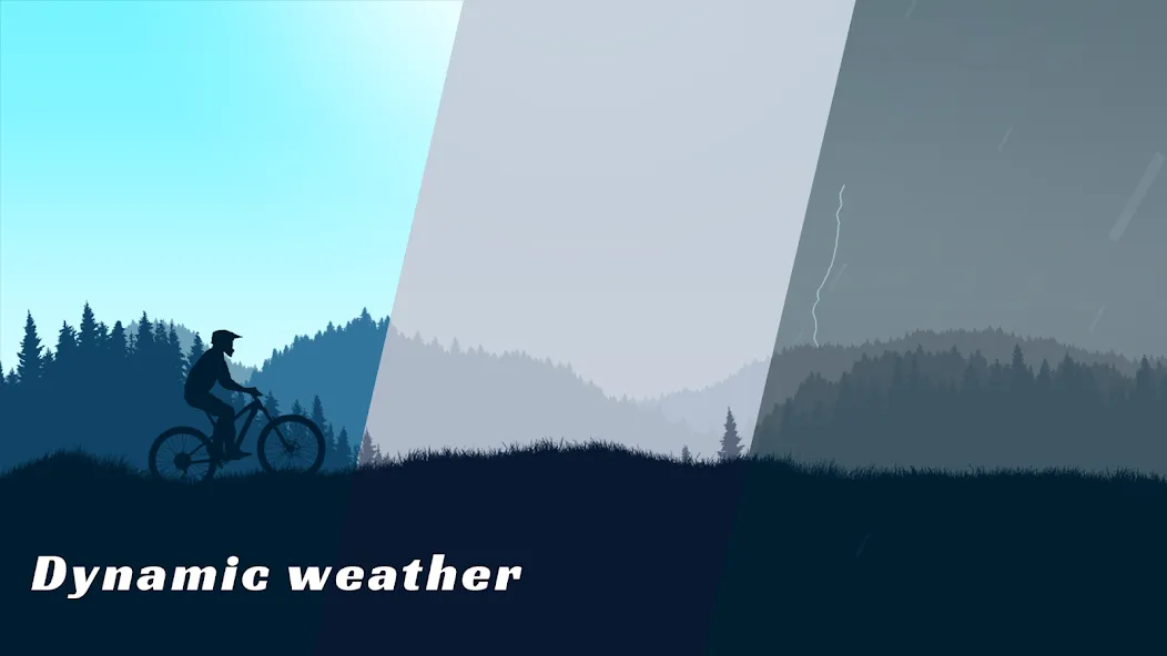 Скачать Mountain Bike Xtreme на Андроид с модом — Безлимитные деньги и все байки — скриншот 2