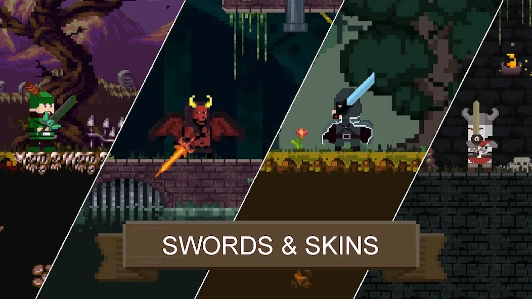 Мод Rune Sword: Action Platformer — Безлимитные деньги и энергия, скачать APK — скриншот 5