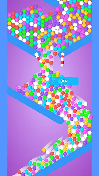 Скачать взлом Balls and Ropes: Cut 'n Bounce — Безлимитные монеты и подсказки — скриншот 2 Скачать взлом Balls and Ropes: Cut 'n Bounce — Безлимитные монеты и подсказки — скриншот 2