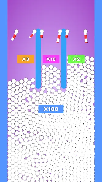 Скачать взлом Balls and Ropes: Cut 'n Bounce — Безлимитные монеты и подсказки — скриншот 3 Скачать взлом Balls and Ropes: Cut 'n Bounce — Безлимитные монеты и подсказки — скриншот 3