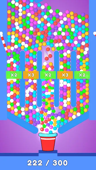 Скачать взлом Balls and Ropes: Cut 'n Bounce — Безлимитные монеты и подсказки — скриншот 4 Скачать взлом Balls and Ropes: Cut 'n Bounce — Безлимитные монеты и подсказки — скриншот 4