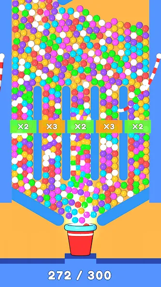 Скачать взлом Balls and Ropes: Cut 'n Bounce — Безлимитные монеты и подсказки — скриншот 5 Скачать взлом Balls and Ropes: Cut 'n Bounce — Безлимитные монеты и подсказки — скриншот 5