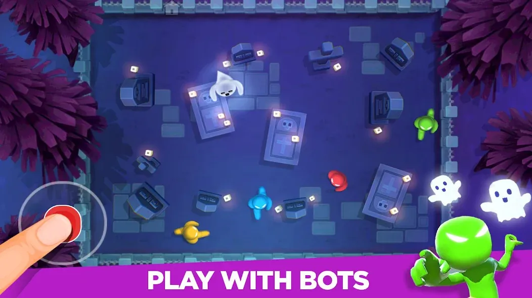 Мод Stickman Party 2 3 4 MiniGames — Много мини-игр без ограничений, скачать APK — скриншот 1