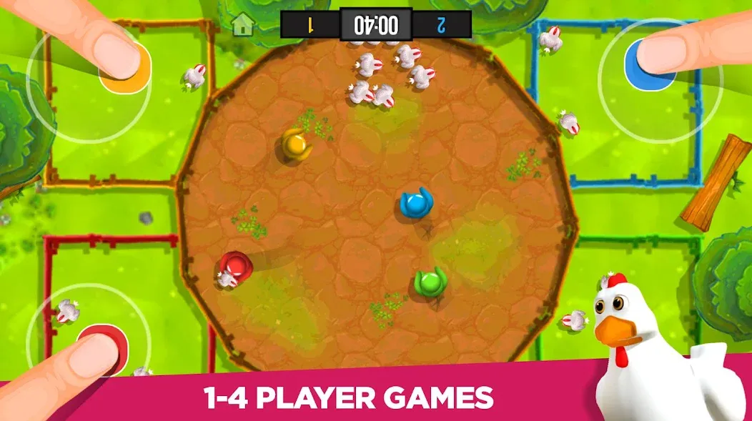 Мод Stickman Party 2 3 4 MiniGames — Много мини-игр без ограничений, скачать APK — скриншот 2