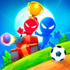 Мод Stickman Party 2 3 4 MiniGames — Много мини-игр без ограничений, скачать APK