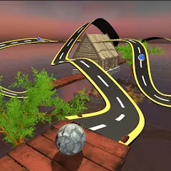 Imbalance: Ball Balancing Game на телефон — скачать мод: Без рекламы и все уровни открыты