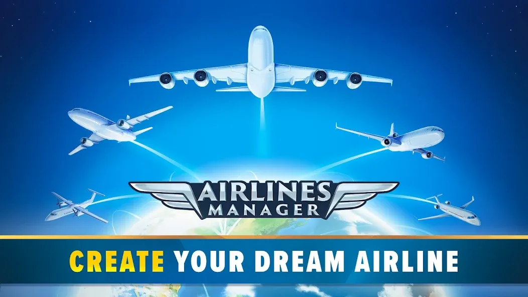 Скачать Airlines Manager: Plane Tycoon бесплатно — Безлимитные деньги и все самолеты открыты — скриншот 1