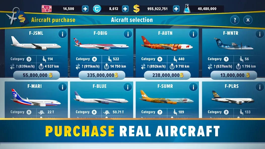 Скачать Airlines Manager: Plane Tycoon бесплатно — Безлимитные деньги и все самолеты открыты — скриншот 3