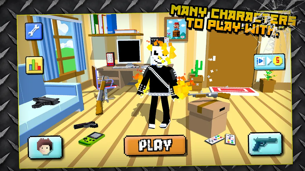 Скачать Zombie Breakout: Blood & Chaos на Андроид с модом — Безлимитные патроны и ресурсы — скриншот 4 Скачать Zombie Breakout: Blood & Chaos на Андроид с модом — Безлимитные патроны и ресурсы — скриншот 4