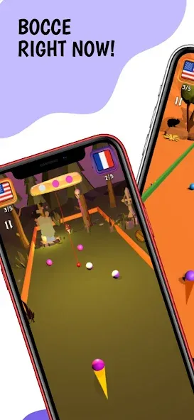 Скачать Bocce Ball 3D: Nations League Mod APK — Безлимитные деньги и все страны открыты — скриншот 1 Скачать Bocce Ball 3D: Nations League Mod APK — Безлимитные деньги и все страны открыты — скриншот 1