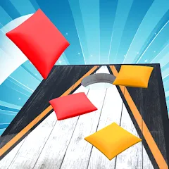 Скачать Cornhole 3D: Nations League на Андроид с модом — Безлимитные монеты и открыты все страны