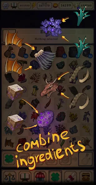Potion shop: Alchemy Simulator — Безлимитные деньги и ресурсы, скачать мод APK — скриншот 3