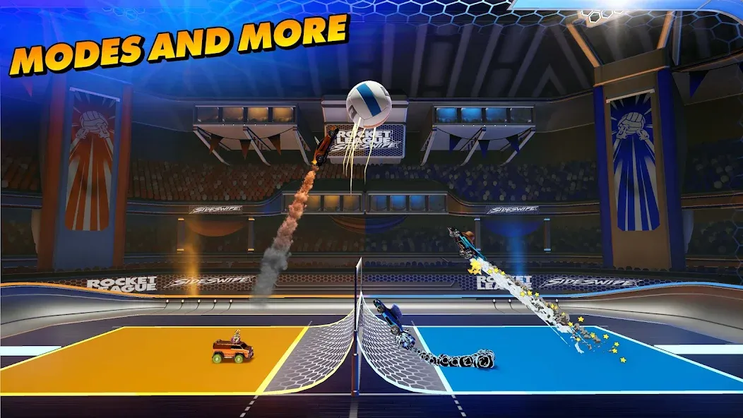 Rocket League Sideswipe (Мод: Бесконечные деньги и все машины) — скачать на Андроид — скриншот 4 Rocket League Sideswipe (Мод: Бесконечные деньги и все машины) — скачать на Андроид — скриншот 4
