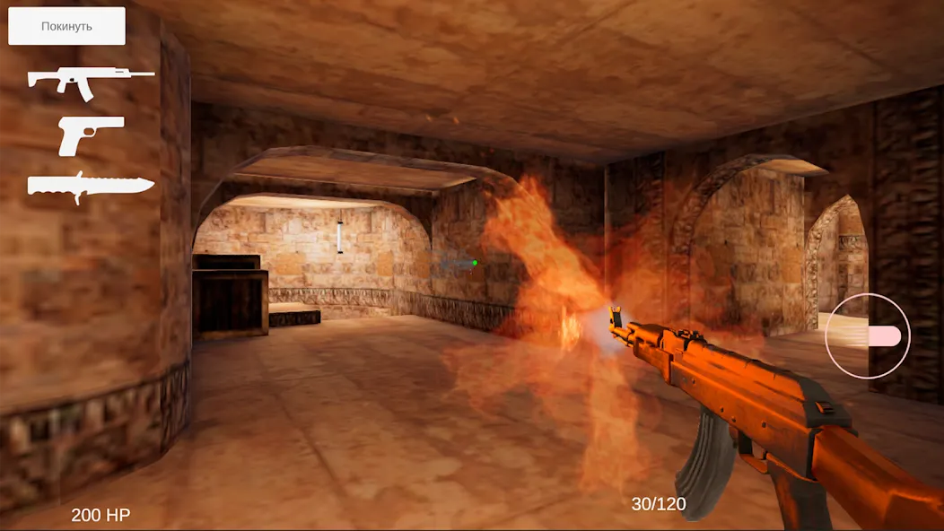 Alex CS Mobile взломанный APK — Улучшенная графика и бесконечные патроны — скриншот 5