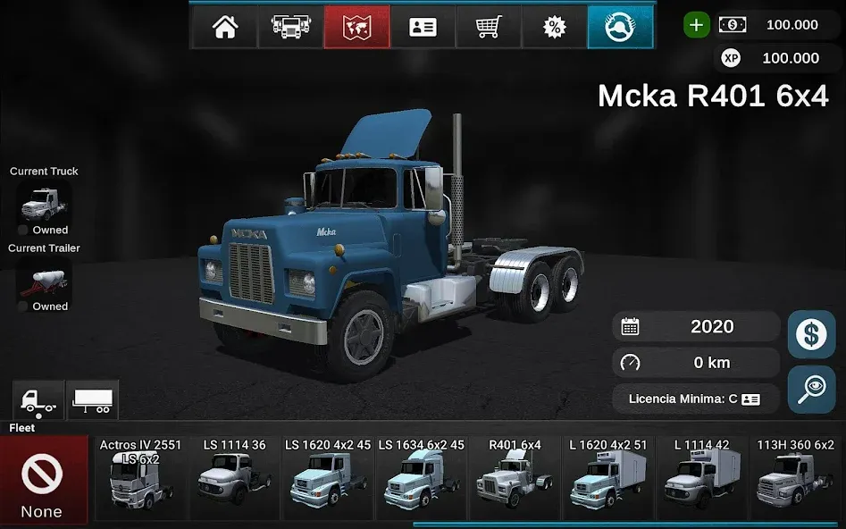 Grand Truck Simulator 2 на телефон — скачать мод: Безлимитные деньги и топливо — скриншот 1