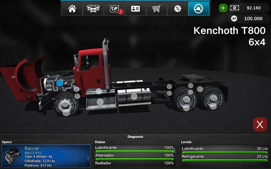 Grand Truck Simulator 2 на телефон — скачать мод: Безлимитные деньги и топливо — скриншот 2