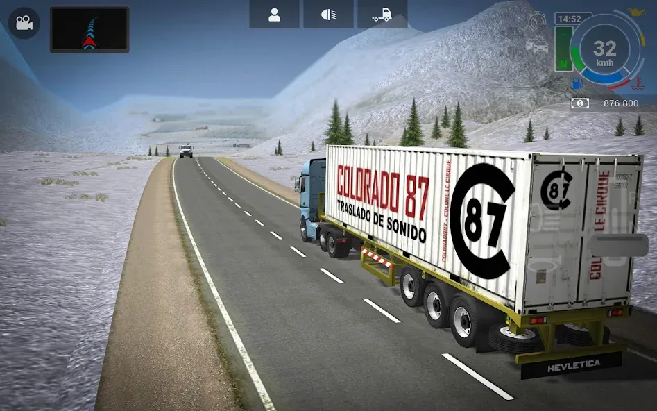 Grand Truck Simulator 2 на телефон — скачать мод: Безлимитные деньги и топливо — скриншот 4