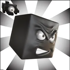 Sqube Darkness на телефон — скачать мод: Без рекламы и бессмертие