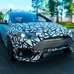 Drive Ford Focus RS Simulator взломанный APK — Безлимитные деньги и топливо