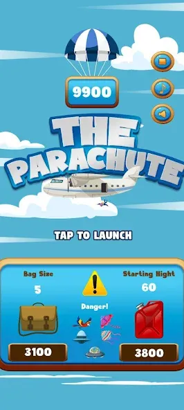 Скачать взлом The Parachute — Безлимитные прыжки и открыты все уровни — скриншот 1 Скачать взлом The Parachute — Безлимитные прыжки и открыты все уровни — скриншот 1