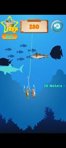 Wild Fish MOD APK: Много денег и ресурсов — скриншот 3 Wild Fish MOD APK: Много денег и ресурсов — скриншот 3
