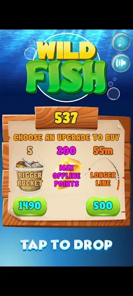 Wild Fish MOD APK: Много денег и ресурсов — скриншот 5 Wild Fish MOD APK: Много денег и ресурсов — скриншот 5