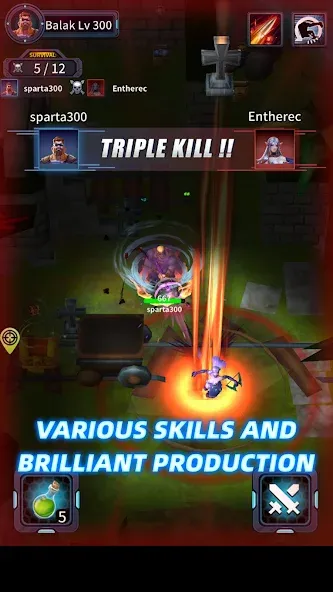 Portal Wars MOD APK скачать на Андроид — Безлимитные деньги и мощное оружие — скриншот 4