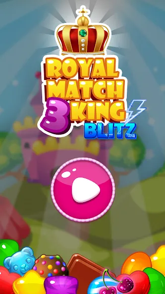 Мод Royal Match King — Безлимитные монеты и жизни, скачать APK — скриншот 1 Мод Royal Match King — Безлимитные монеты и жизни, скачать APK — скриншот 1