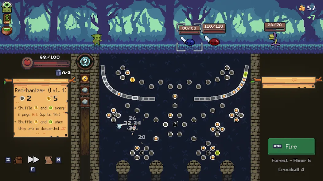 Скачать Peglin - A Pachinko Roguelike Mod APK — Безлимитные деньги и все улучшения — скриншот 1 Скачать Peglin - A Pachinko Roguelike Mod APK — Безлимитные деньги и все улучшения — скриншот 1