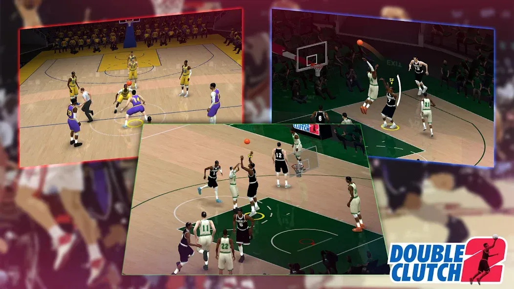 DoubleClutch 2 : Basketball взломанный APK — Безлимитные деньги и все команды открыты — скриншот 4 DoubleClutch 2 : Basketball взломанный APK — Безлимитные деньги и все команды открыты — скриншот 4