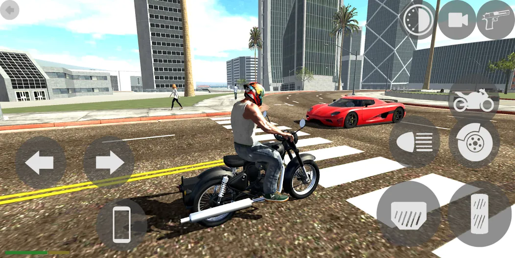 Indian Bikes Driving 3D MOD APK: Безлимитные деньги и все байки открыты — скриншот 3