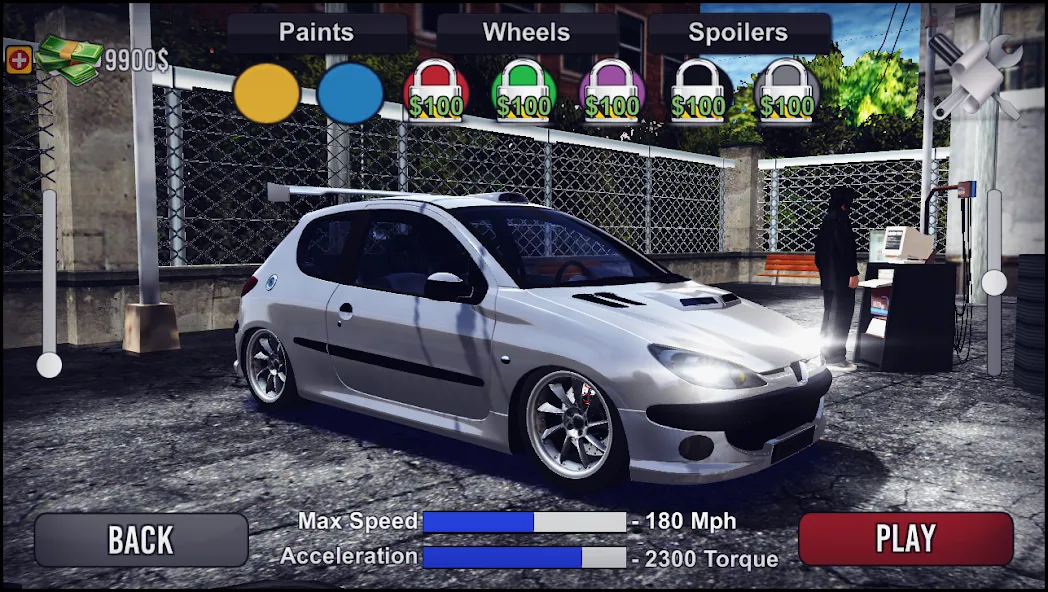 206 Drift Simulator — скачать мод: Безлимитные деньги и топовые машины — скриншот 2 206 Drift Simulator — скачать мод: Безлимитные деньги и топовые машины — скриншот 2