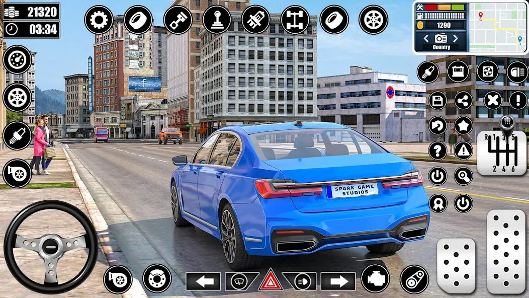 Мод Car Driving School : Car Games — Безлимитные деньги и все машины открыты, скачать APK — скриншот 4 Мод Car Driving School : Car Games — Безлимитные деньги и все машины открыты, скачать APK — скриншот 4