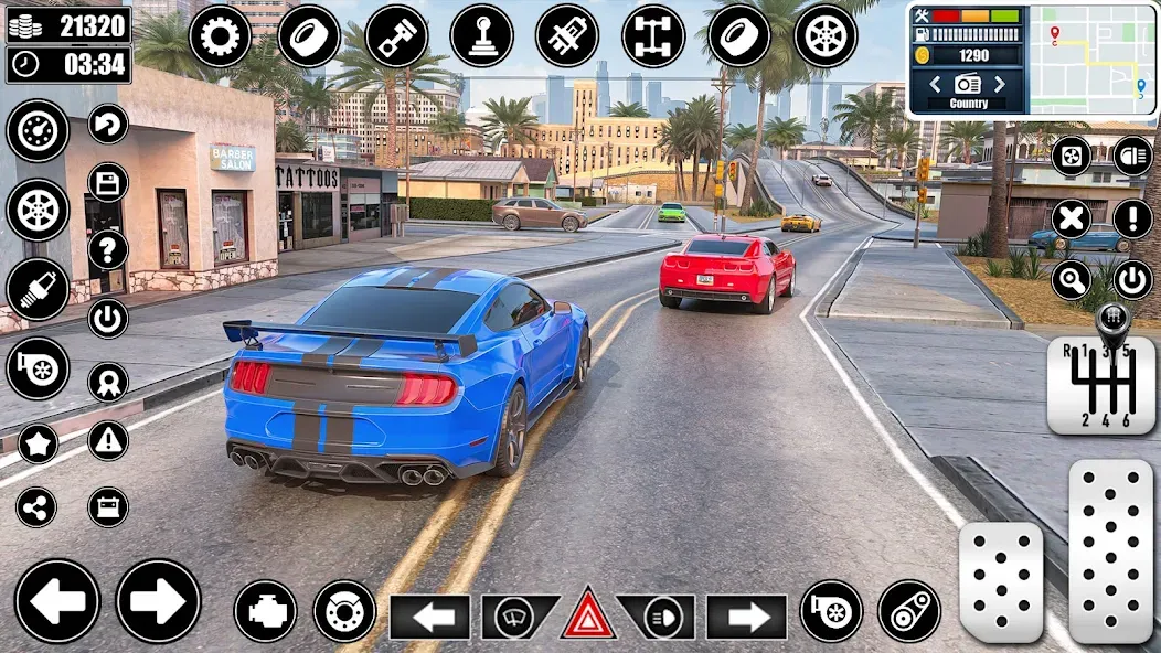 Мод Car Driving School : Car Games — Безлимитные деньги и все машины открыты, скачать APK — скриншот 5 Мод Car Driving School : Car Games — Безлимитные деньги и все машины открыты, скачать APK — скриншот 5