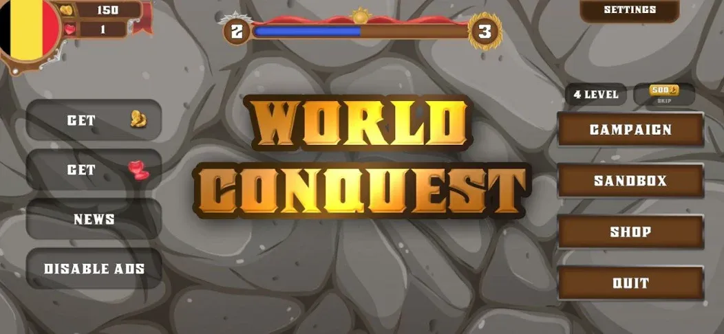 World conquest: Europe 1812 (Мод: Безлимитные деньги и войска) — скачать на Андроид — скриншот 5 World conquest: Europe 1812 (Мод: Безлимитные деньги и войска) — скачать на Андроид — скриншот 5