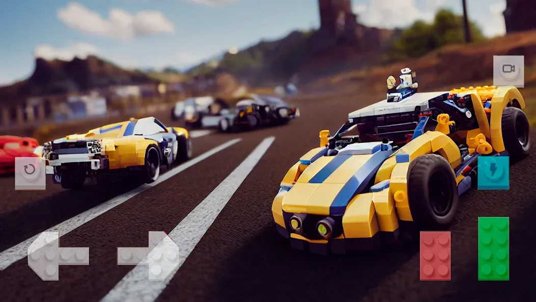 Block Car Wars Brick Car Crash взлом на Андроид — Безлимитные деньги и все машины открыты — скриншот 1 Block Car Wars Brick Car Crash взлом на Андроид — Безлимитные деньги и все машины открыты — скриншот 1