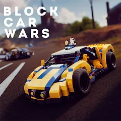 Block Car Wars Brick Car Crash взлом на Андроид — Безлимитные деньги и все машины открыты
