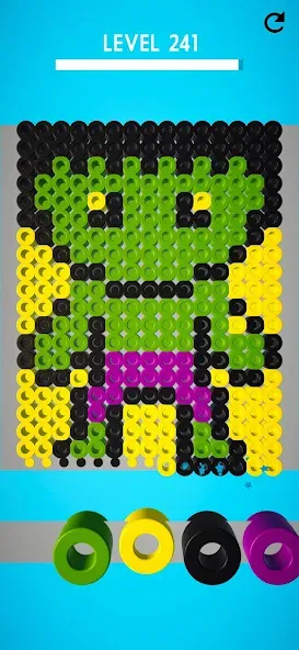 Скачать Hama Beads: Colorful Puzzles последней версии — Безлимитные подсказки и все пазлы открыты — скриншот 2 Скачать Hama Beads: Colorful Puzzles последней версии — Безлимитные подсказки и все пазлы открыты — скриншот 2