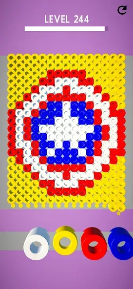 Скачать Hama Beads: Colorful Puzzles последней версии — Безлимитные подсказки и все пазлы открыты — скриншот 3 Скачать Hama Beads: Colorful Puzzles последней версии — Безлимитные подсказки и все пазлы открыты — скриншот 3