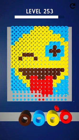 Скачать Hama Beads: Colorful Puzzles последней версии — Безлимитные подсказки и все пазлы открыты — скриншот 5 Скачать Hama Beads: Colorful Puzzles последней версии — Безлимитные подсказки и все пазлы открыты — скриншот 5