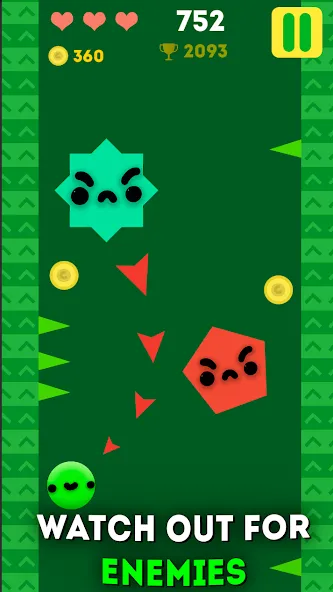 Smile & Spikes взломанный APK — Без рекламы и все уровни открыты — скриншот 3 Smile & Spikes взломанный APK — Без рекламы и все уровни открыты — скриншот 3