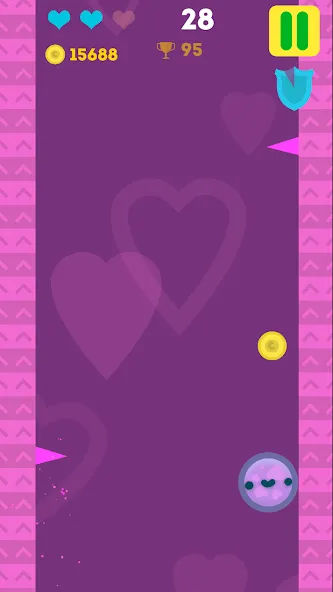 Smile & Spikes взломанный APK — Без рекламы и все уровни открыты — скриншот 4 Smile & Spikes взломанный APK — Без рекламы и все уровни открыты — скриншот 4