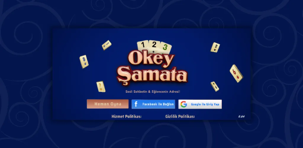Скачать Okey Şamata - Sesli Sohbet бесплатно — Безлимитные монеты и голосовой чат — скриншот 1 Скачать Okey Şamata - Sesli Sohbet бесплатно — Безлимитные монеты и голосовой чат — скриншот 1