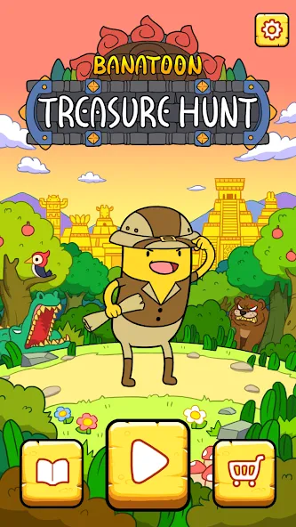 Мод BANATOON: Treasure hunt! — Безлимитные подсказки и сокровища, скачать APK — скриншот 1