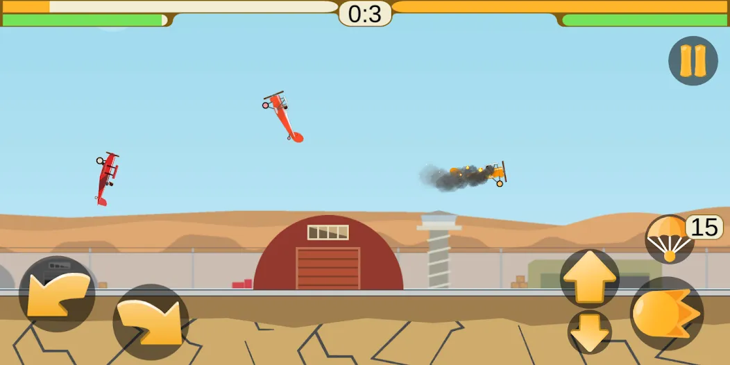 Hit The Plane - bluetooth game взлом APK — Много жизней и усиленный урон — скриншот 4