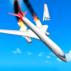 Plane Crash: Flight Simulator — последняя версия с модом (Безлимитные деньги и все самолёты открыты)