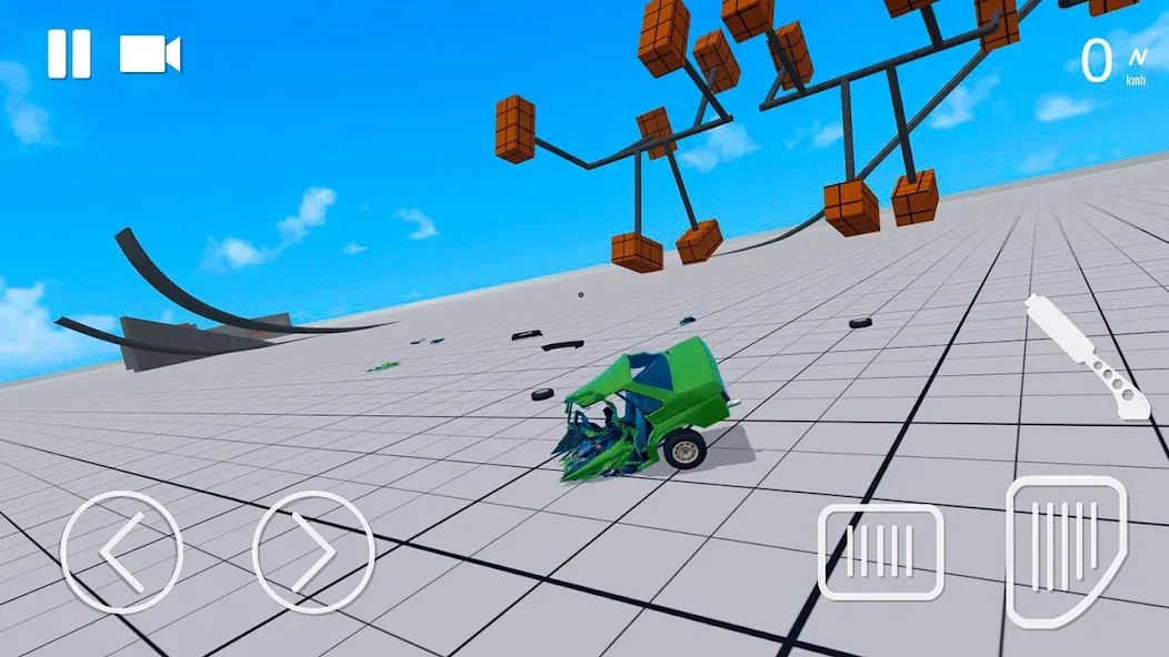 Скачать взлом Russian Car Crash Simulator — Безлимитные деньги и все машины — скриншот 3