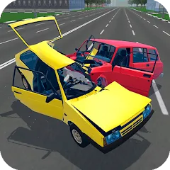 Скачать взлом Russian Car Crash Simulator — Безлимитные деньги и все машины
