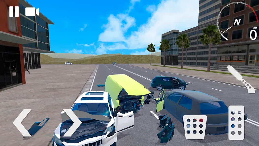 Скачать Traffic Crashes Car Crash — Безлимитные деньги и машины — скриншот 3 Скачать Traffic Crashes Car Crash — Безлимитные деньги и машины — скриншот 3