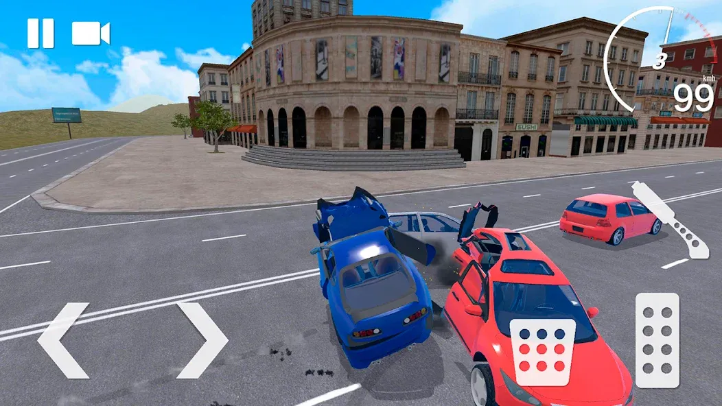 Скачать Traffic Crashes Car Crash — Безлимитные деньги и машины — скриншот 4 Скачать Traffic Crashes Car Crash — Безлимитные деньги и машины — скриншот 4